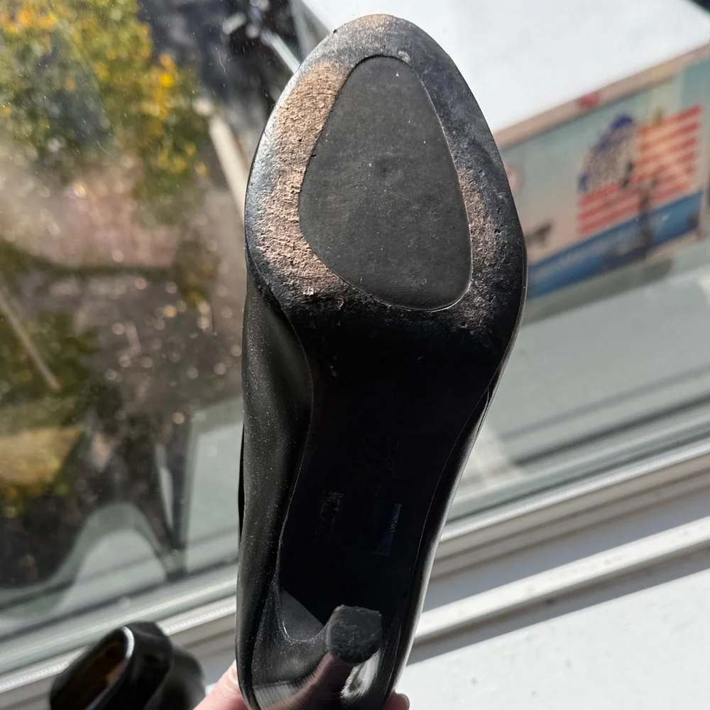 Michael Kors Black Heeled Boots - Picture 5 of 9